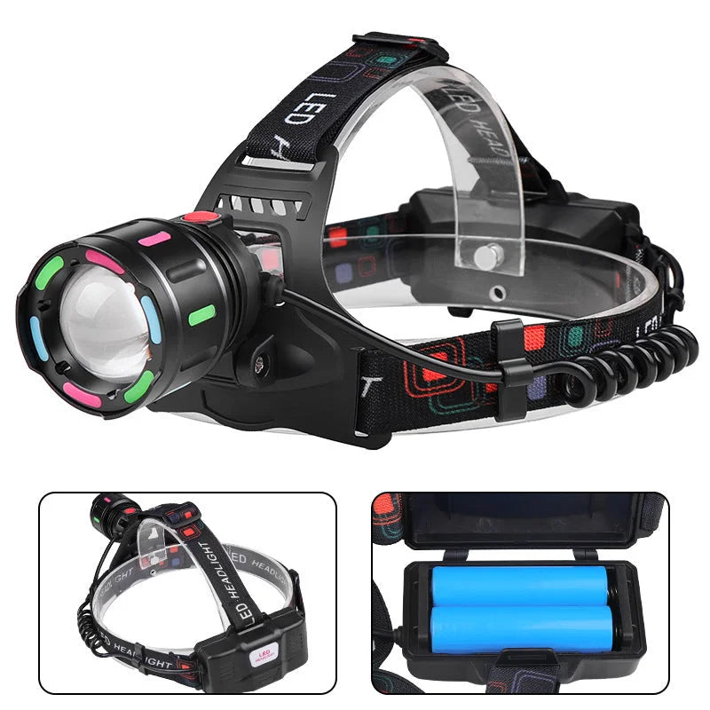 Fourth Gear With 2*18650 Batteries Rechargeable White Laser