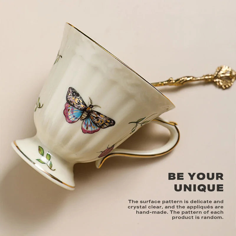 French Coffee Cup and Saucer Teapot Set - Occasions