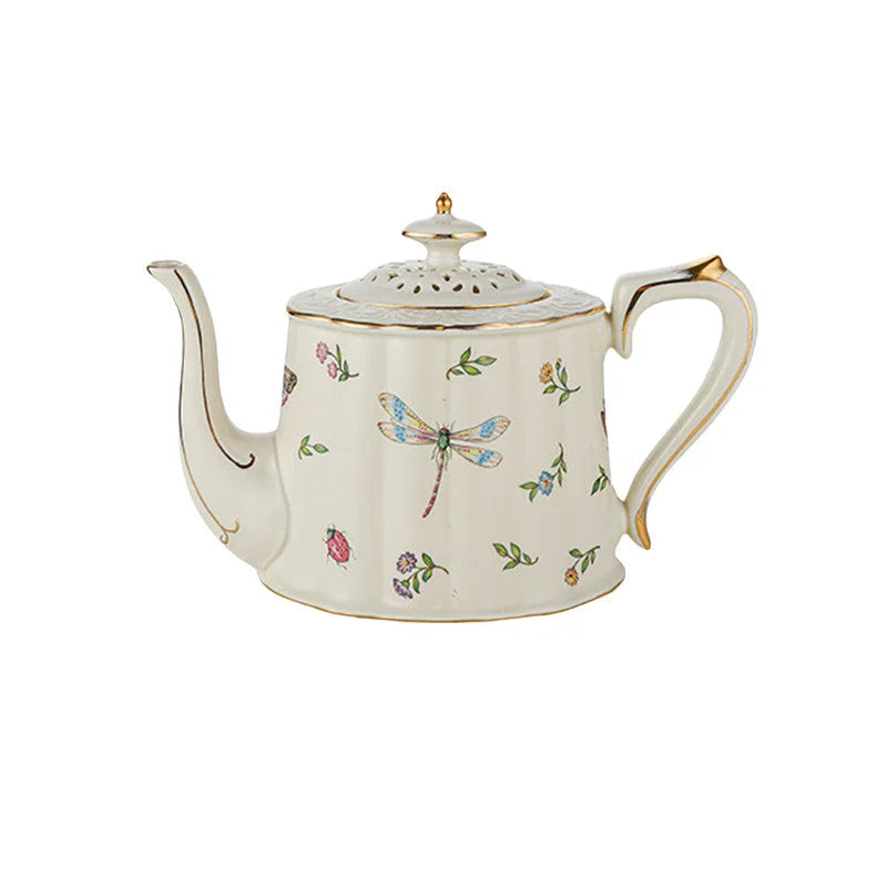 French Coffee Cup and Saucer Teapot Set - Occasions