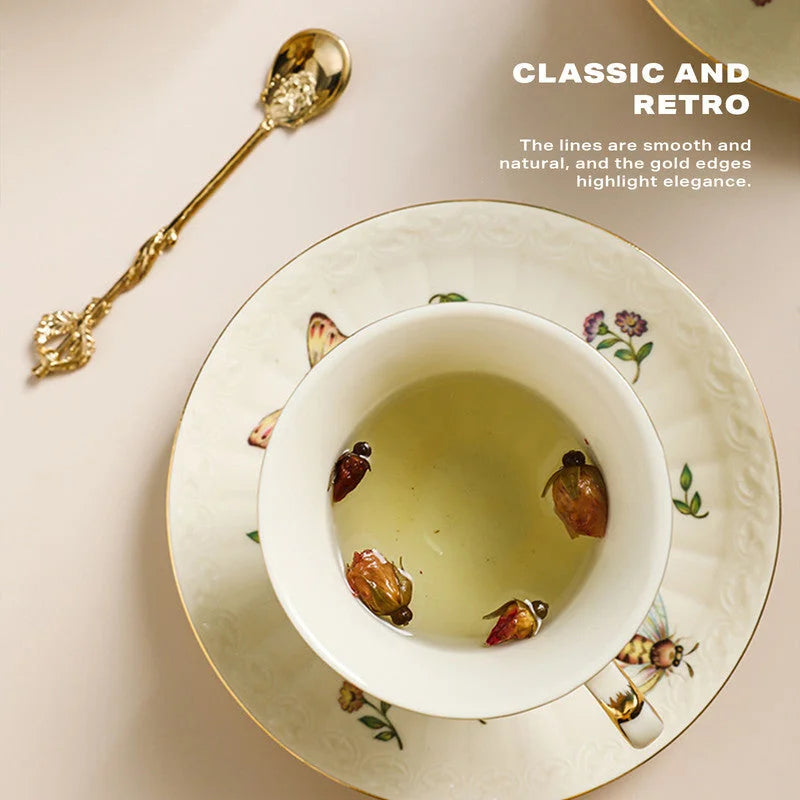 French Coffee Cup and Saucer Teapot Set - Occasions