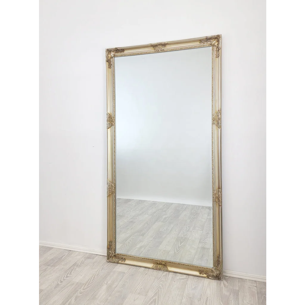 French Provincial Ornate Mirror - ANTIQUE CHAMPAGNE - X