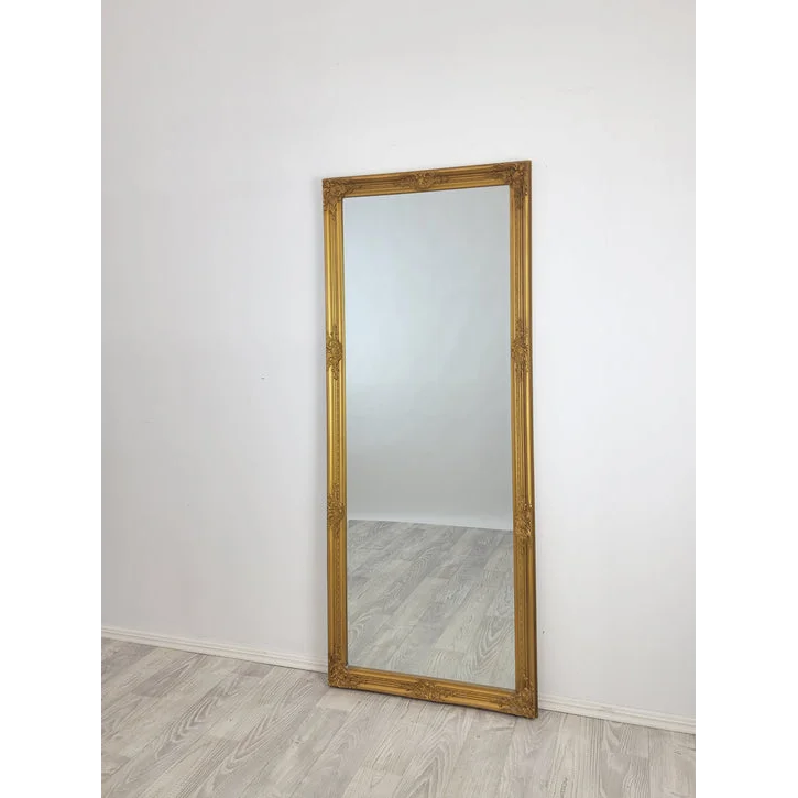French Provincial Ornate Mirror - Country Gold - Medium