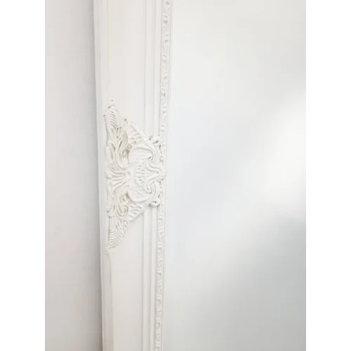 French Provincial Ornate Mirror - WHITE - X Large 100cm x