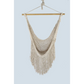 Fringed Cotton Rope Mexican Hammock Swing from Mexico