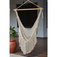 Fringed Cotton Rope Mexican Hammock Swing from Mexico