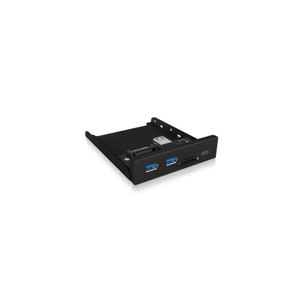 Front Panel with USB 3.0 Type-C & Type-A Hub with Card
