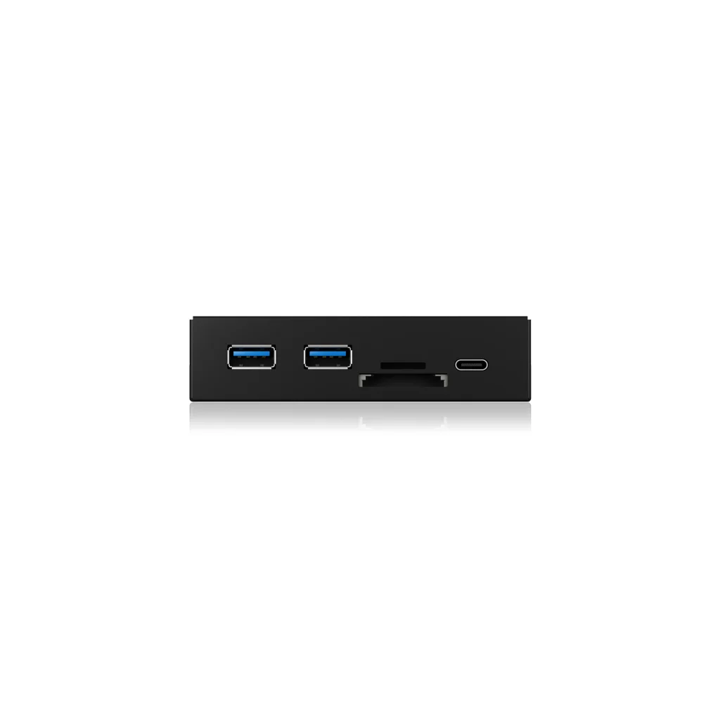 Front Panel with USB 3.0 Type-C & Type-A Hub with Card