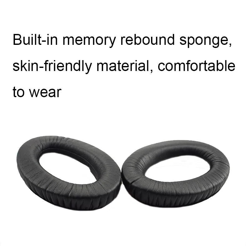 Frosted Leather Headset Earmuffs For Sennheiser Pxc450 / Pxc350 / Pc350 - 2 Pack-1915197803118858242