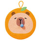 Fruit-Themed Capybara Cat Scratching Pad - Sisal Rope EVA