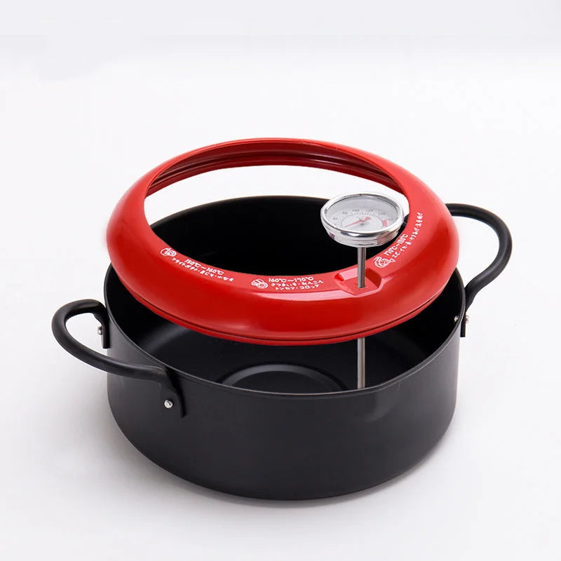 Fryer Pot Justcook 20cm JSHS-YZG0120-3 Double Handle - Home