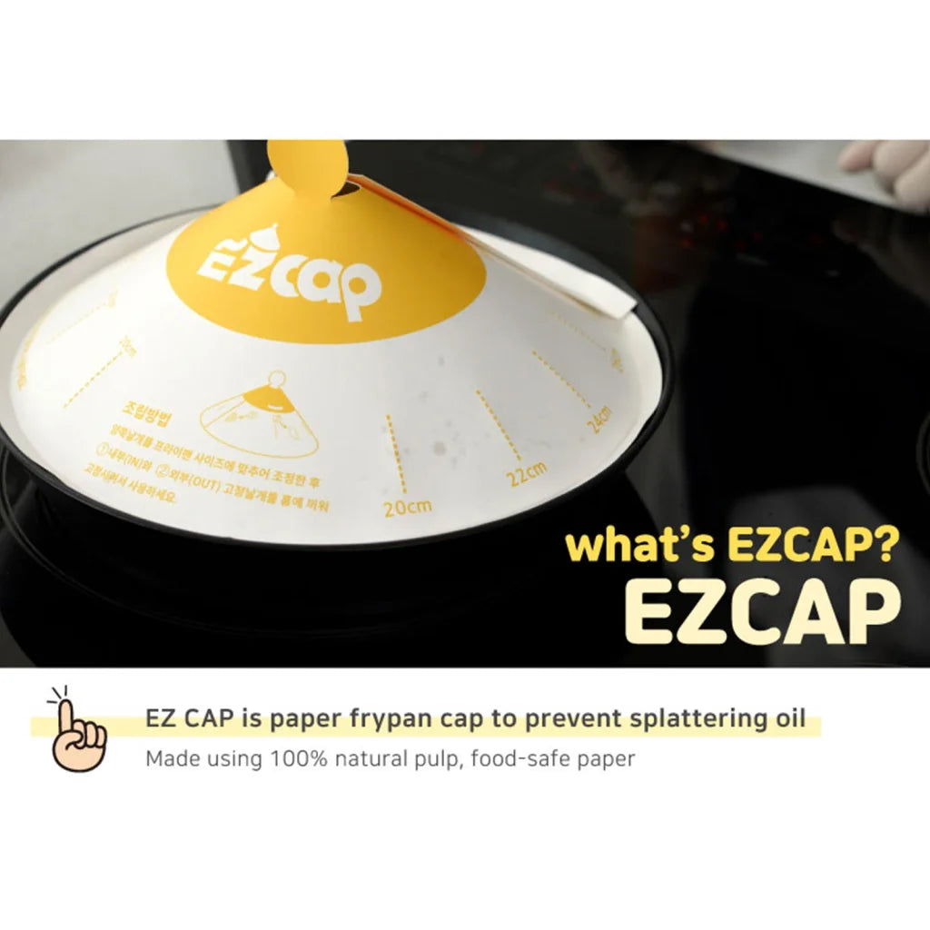 Frypan Disposable Paper Lid 50X Cooking Pan Cap Oil Splash