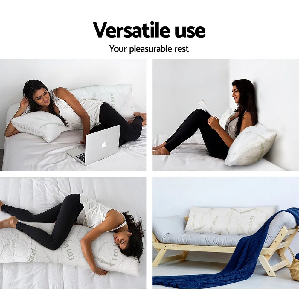 Foam full memory pillow with colour matched pieces and support fittings