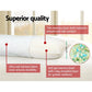 Foam full memory pillow with handles, panels and accessory pieces
