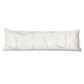 Foam full memory pillow with caster wheels and side handle rail