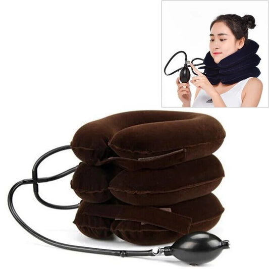 Full Cashmere Cervical Traction Instrument Neck Massage &