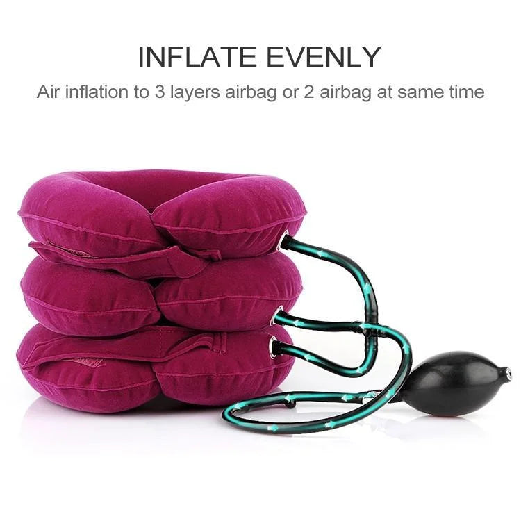 Full Cashmere Cervical Traction Instrument Neck Massage &