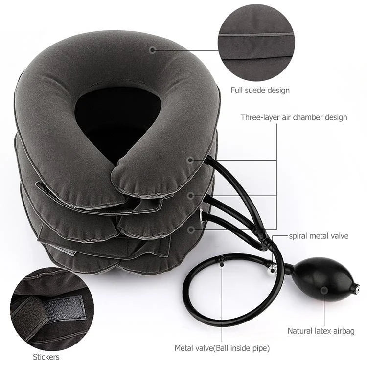Full Cashmere Cervical Traction Instrument Neck Massage &