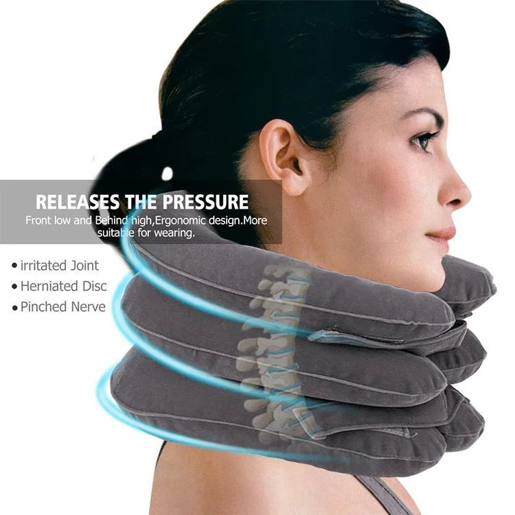 Full Cashmere Cervical Traction Instrument Neck Massage &
