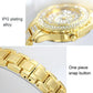 Full Diamond Women Watch - Niche Collection - Gold