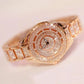 Full Diamond Women Watch - Niche Collection - Gold