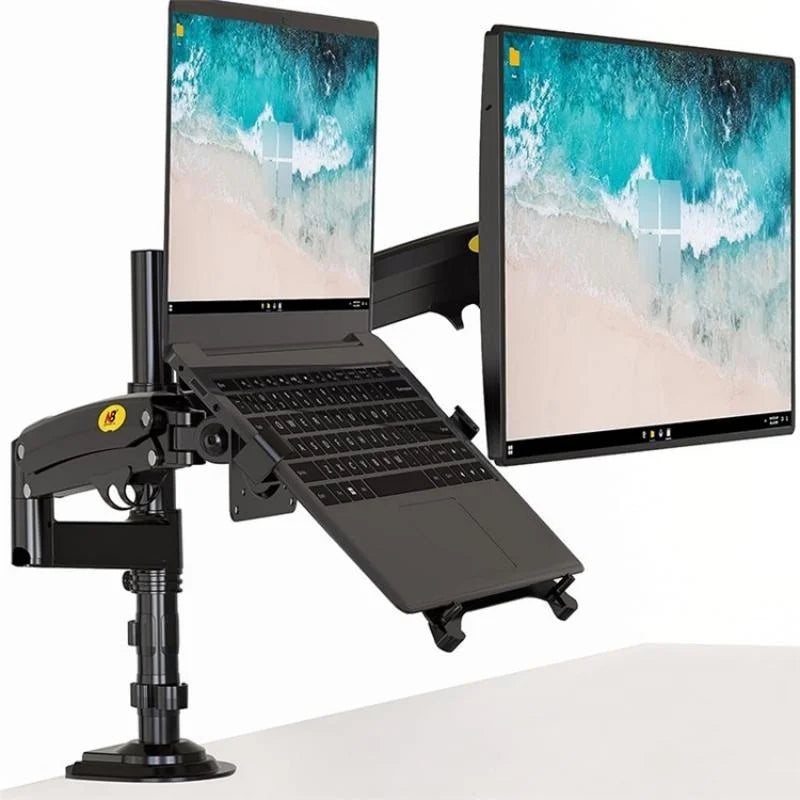 Full Motion Dual Arm Clamp for 22-32 Inch Lcd Tv Monitor