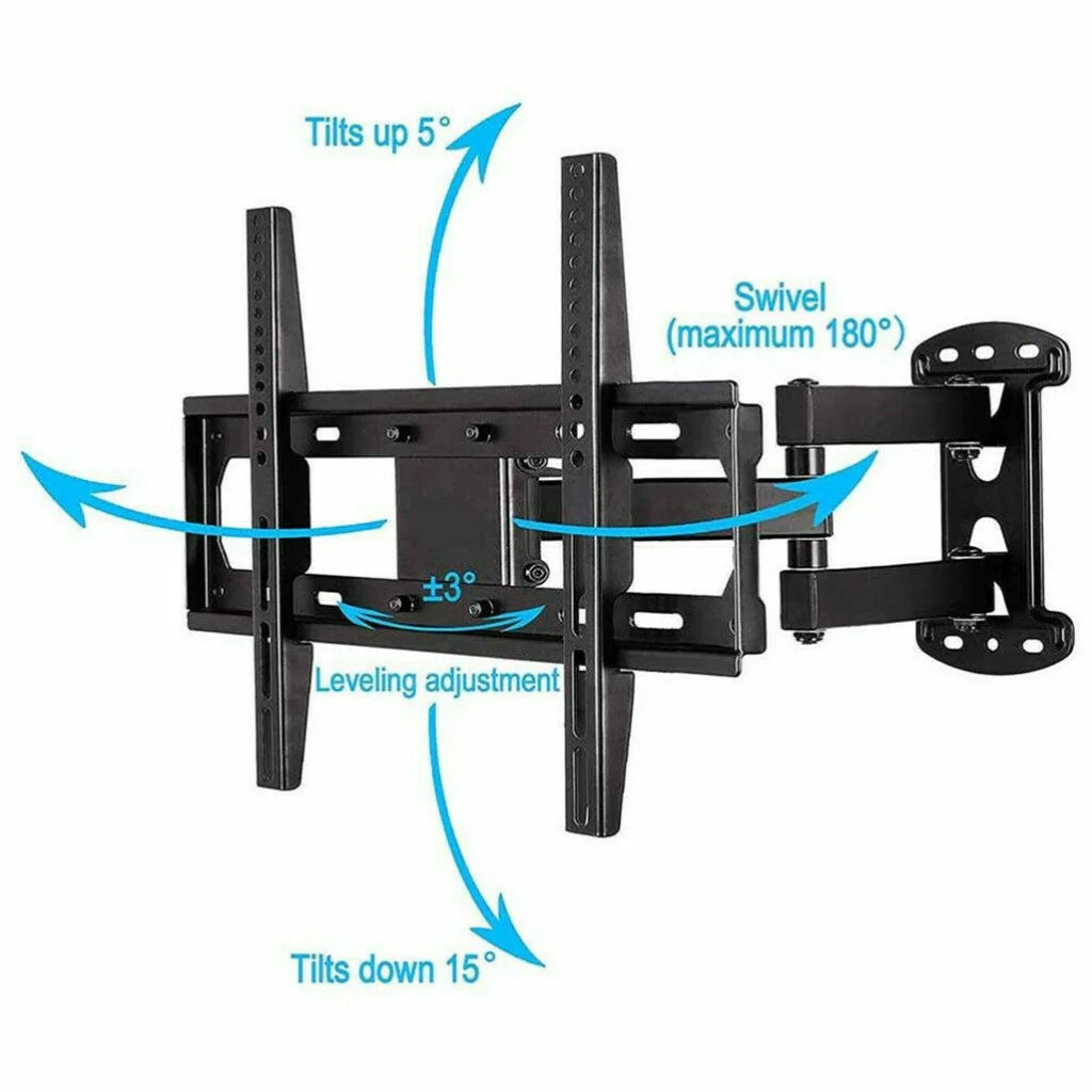 Full Motion TV Wall Mount Bracket 27-55 for Samsung TCL