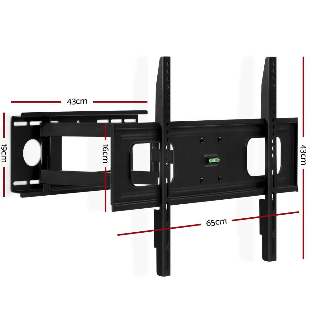 Full Motion TV Wall Mount Bracket Swivel LED LCD Plasma