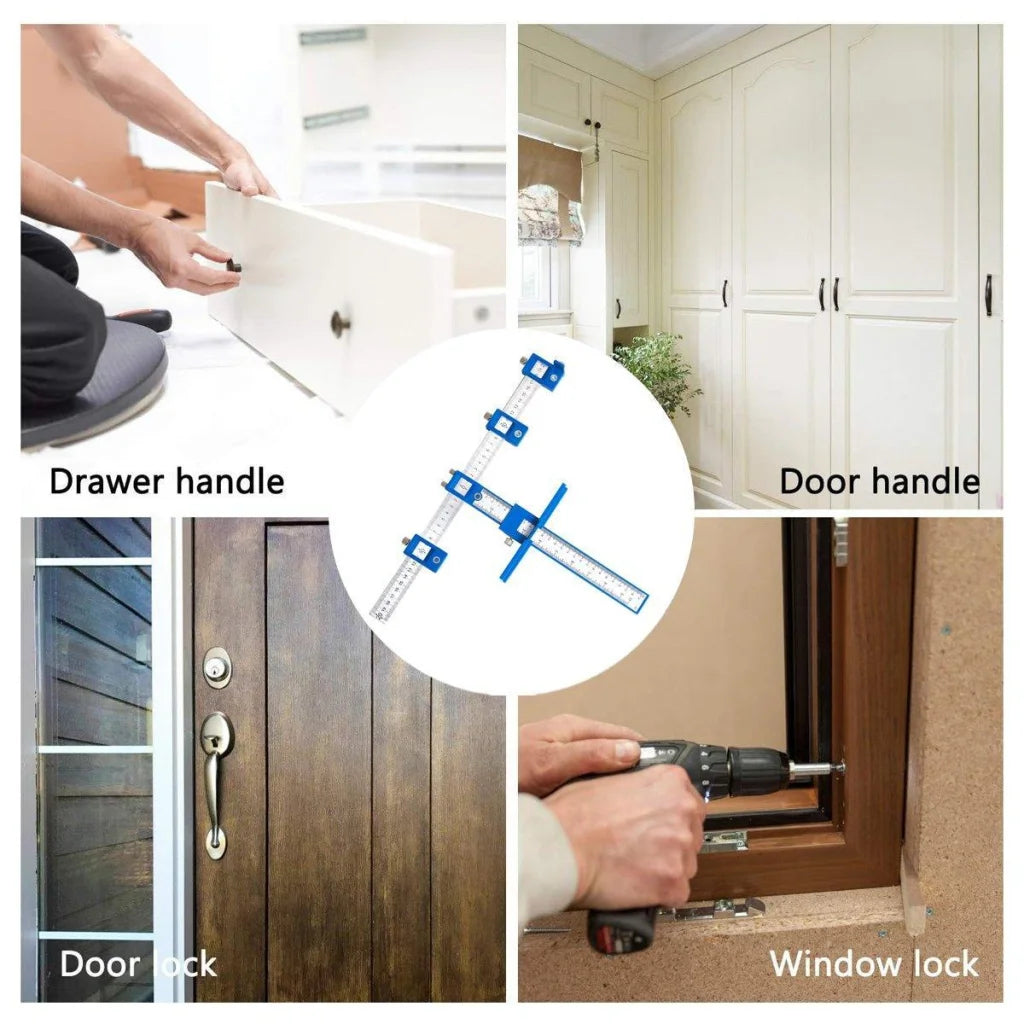 Furniture Carpentry Drill Guide Punch Locator Woodworking