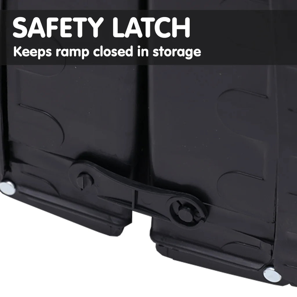 Furtastic 152cm Portable Dog Pet Ramp - Black - Pet Care >