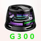 G300 Magnetic Suction Bluetooth Speaker - RGB Lights 40mm