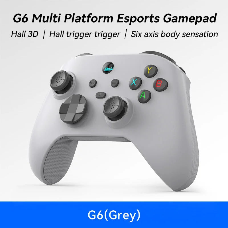 G6 Pro Wireless Gaming Controller - Hall Joysticks &
