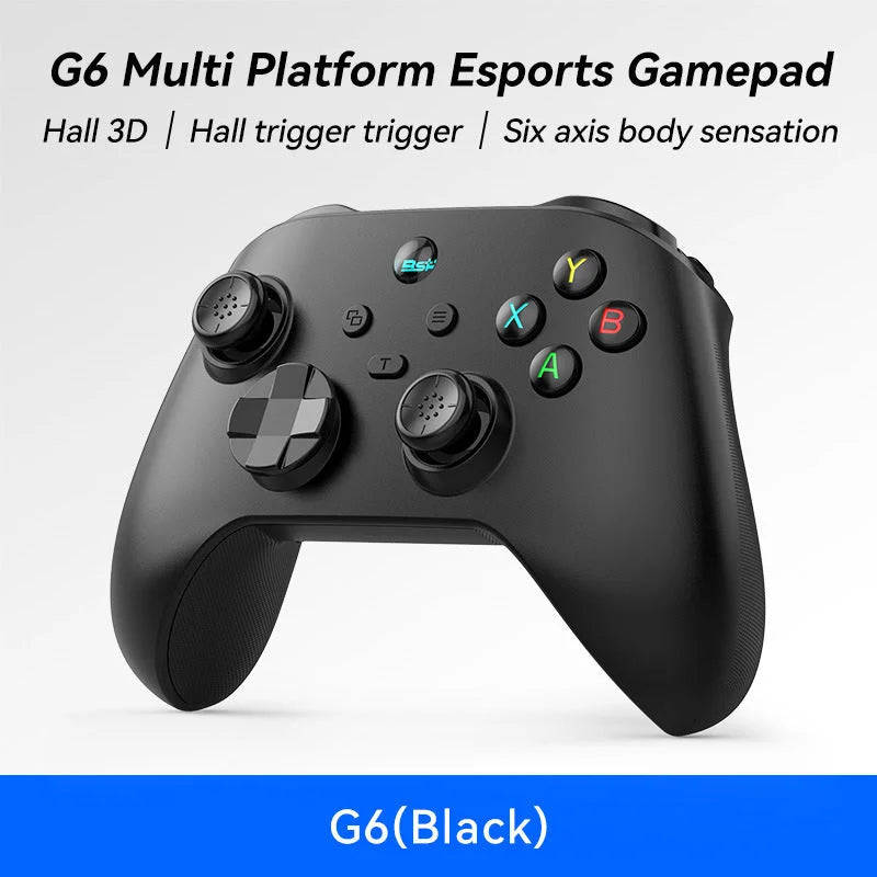 G6 Pro Wireless Gaming Controller - Hall Joysticks &