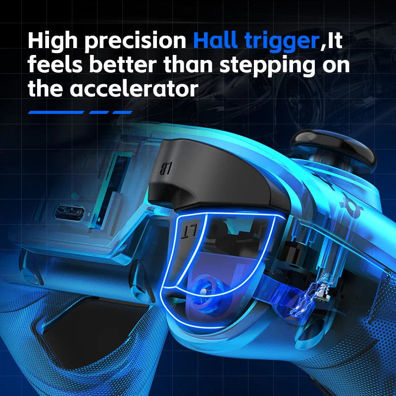G6 Pro Wireless Gaming Controller - Hall Joysticks &