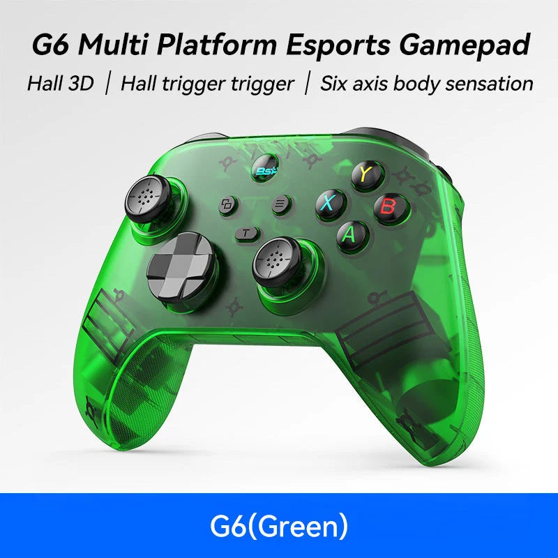 G6 Pro Wireless Gaming Controller - Hall Joysticks &