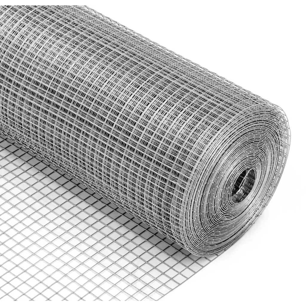 Galvanised Wire Mesh 10M - Garden Pet Chicken Coop Fencing