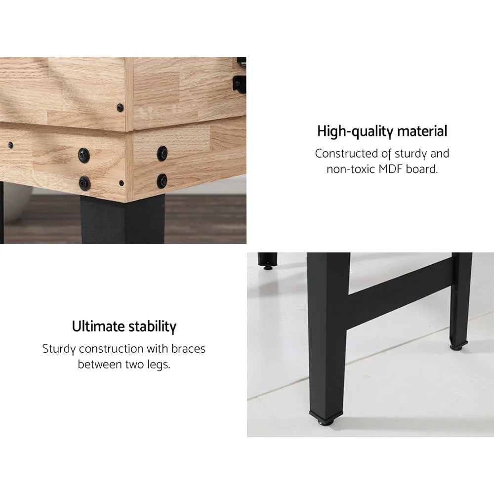 Games Table 10-in-1 Soccer Foosball Pool Table Tennis Air