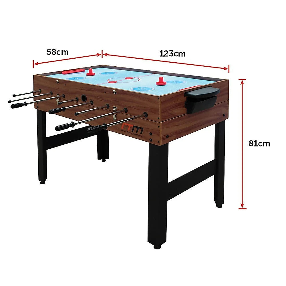 Games Table 4FT 3-in-1 Foosball Soccer Hockey Pool Table