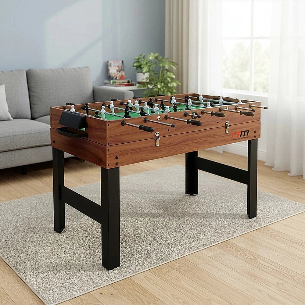 Games Table 4FT 3-in-1 Foosball Soccer Hockey Pool Table