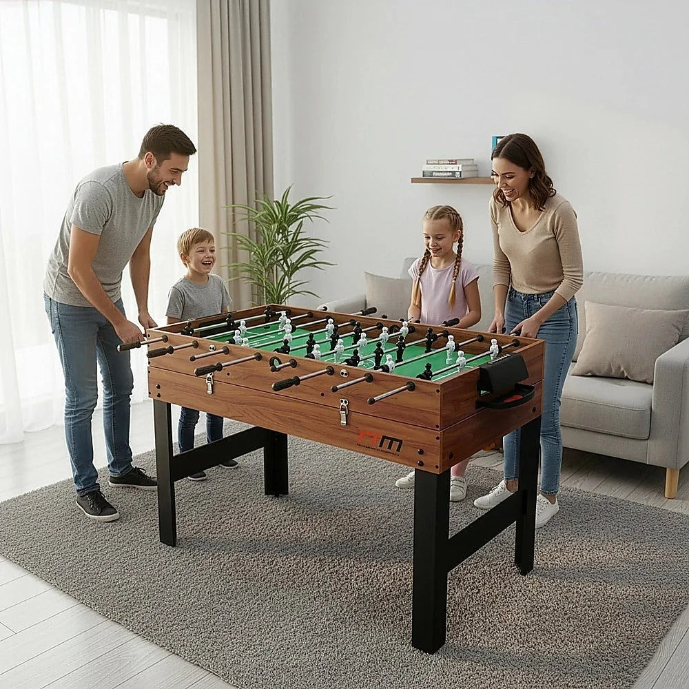 Games Table 4FT 3-in-1 Foosball Soccer Hockey Pool Table