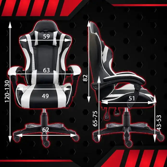 Gaming Chair Office Computer Seating Racing PU Executive