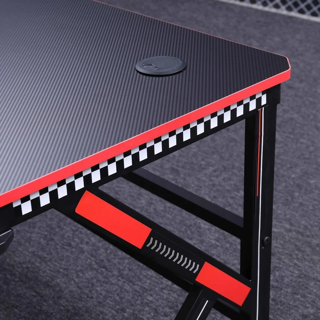 Gaming Desk 120cm Desktop PC Computer Racing Table Office