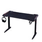 Gaming Desk 120cm RGB Desktop PC Computer Racing Table