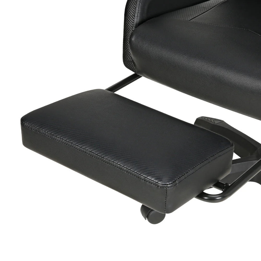 Gaming Office Chair 6-Point Massage with LED and Footrest