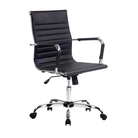 Gaming Office Chair (Eamon) Mid‑Back Black - Office