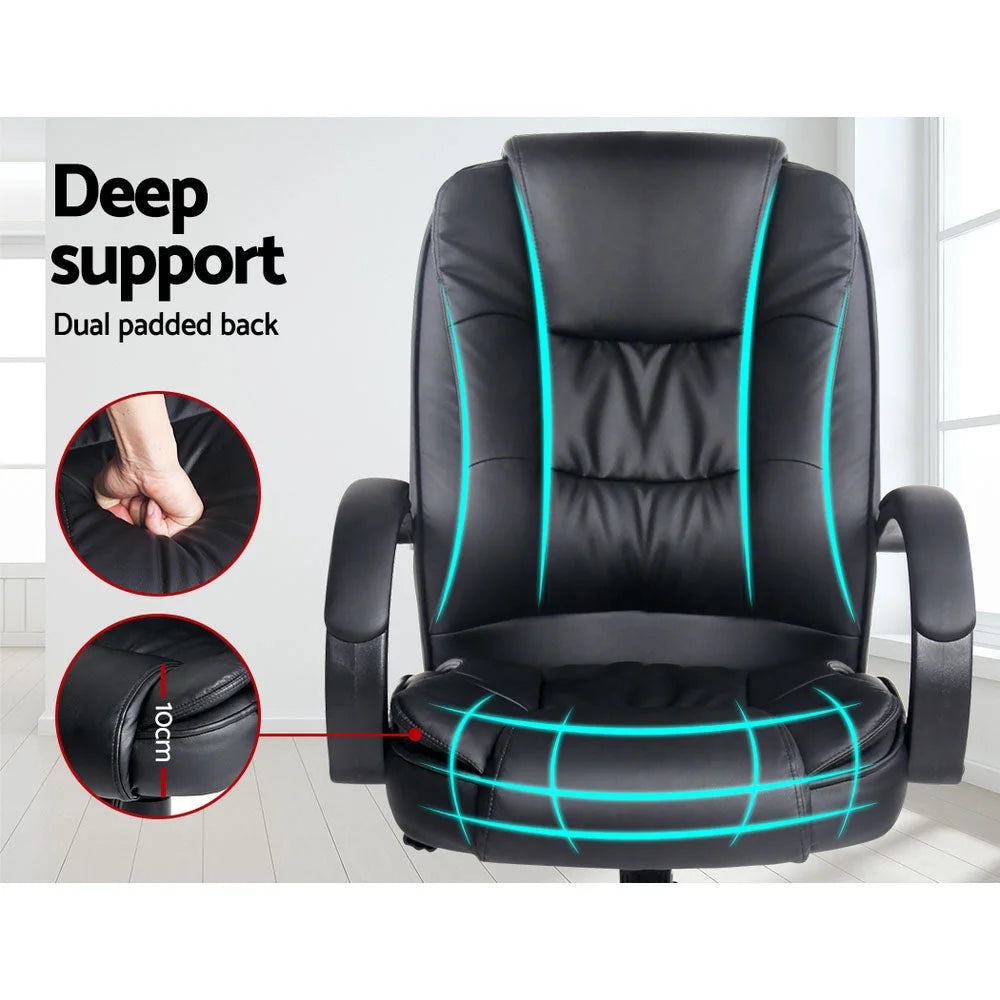 Gaming Office Chair Executive Computer Chairs PU Leather