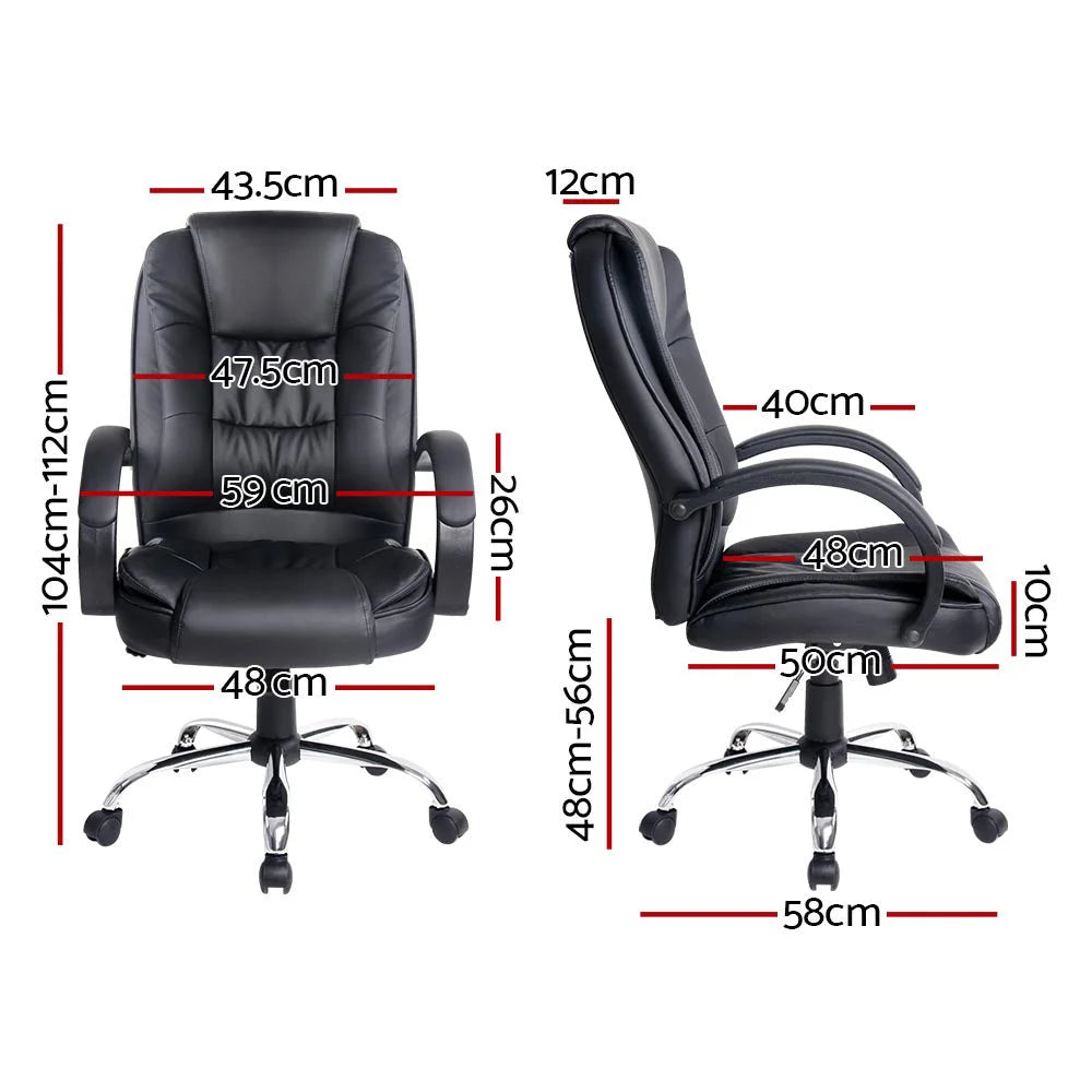 Gaming Office Chair Executive Computer Chairs PU Leather