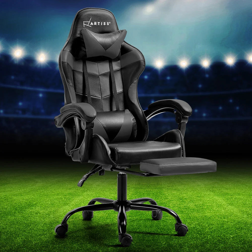 Grey home office chair
