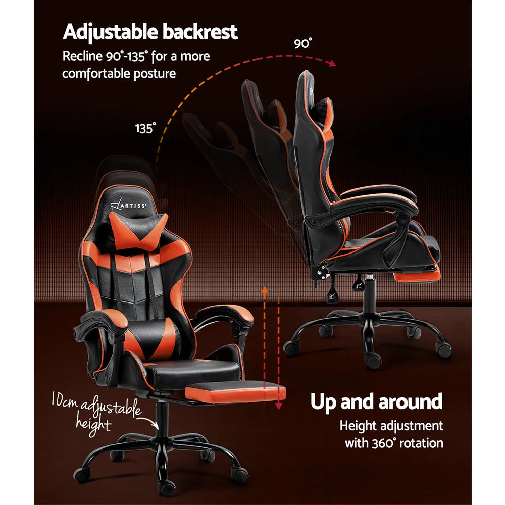 Gaming Office Chair Executive Computer Leather