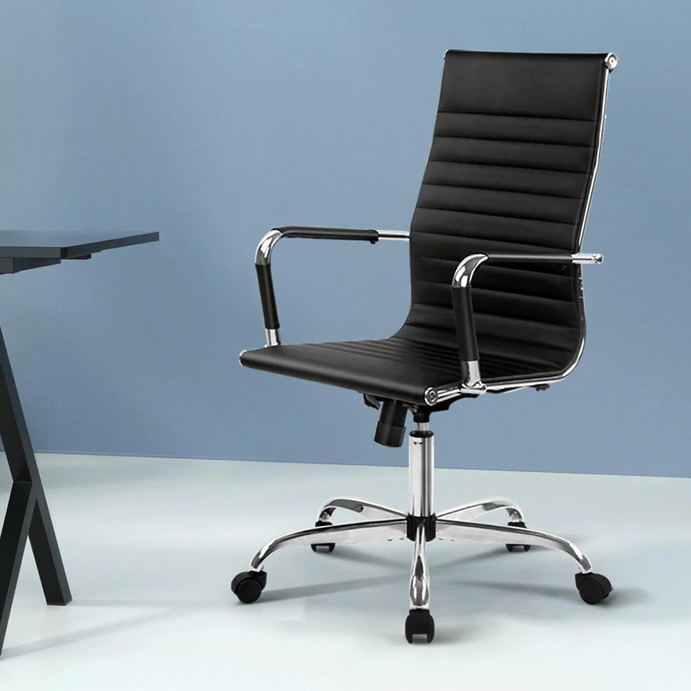 Gaming Office Chair High‑Back Black - Office