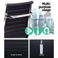 Gaming Office Chair High Back Black 675
